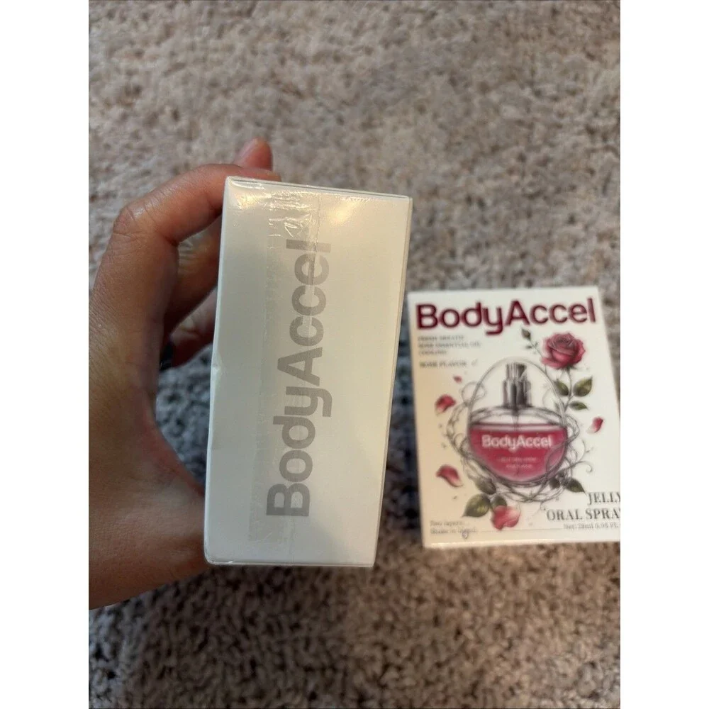 BodyAccel Jelly Mouth Freshener Cool Mint & Rose Flavor- Bundle x2